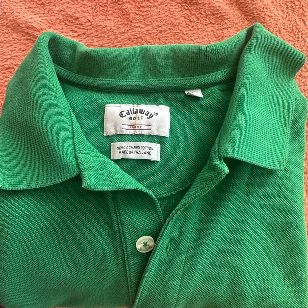 Callaway Men’s Polo Golf Shirt in Green